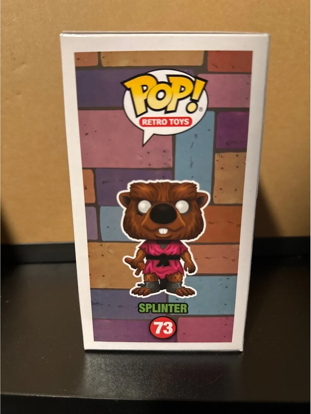 Funko Pop! Retro Toys Teenage Mutant Ninja Turtles Splinter #73 Vinyl Figure
